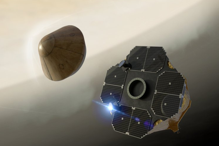 Separation of Venus Lander